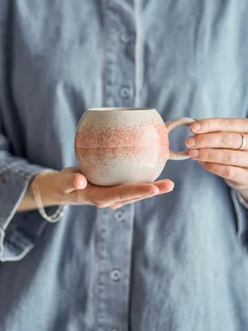 Paula krus 41 cl - Orange - Bloomingville