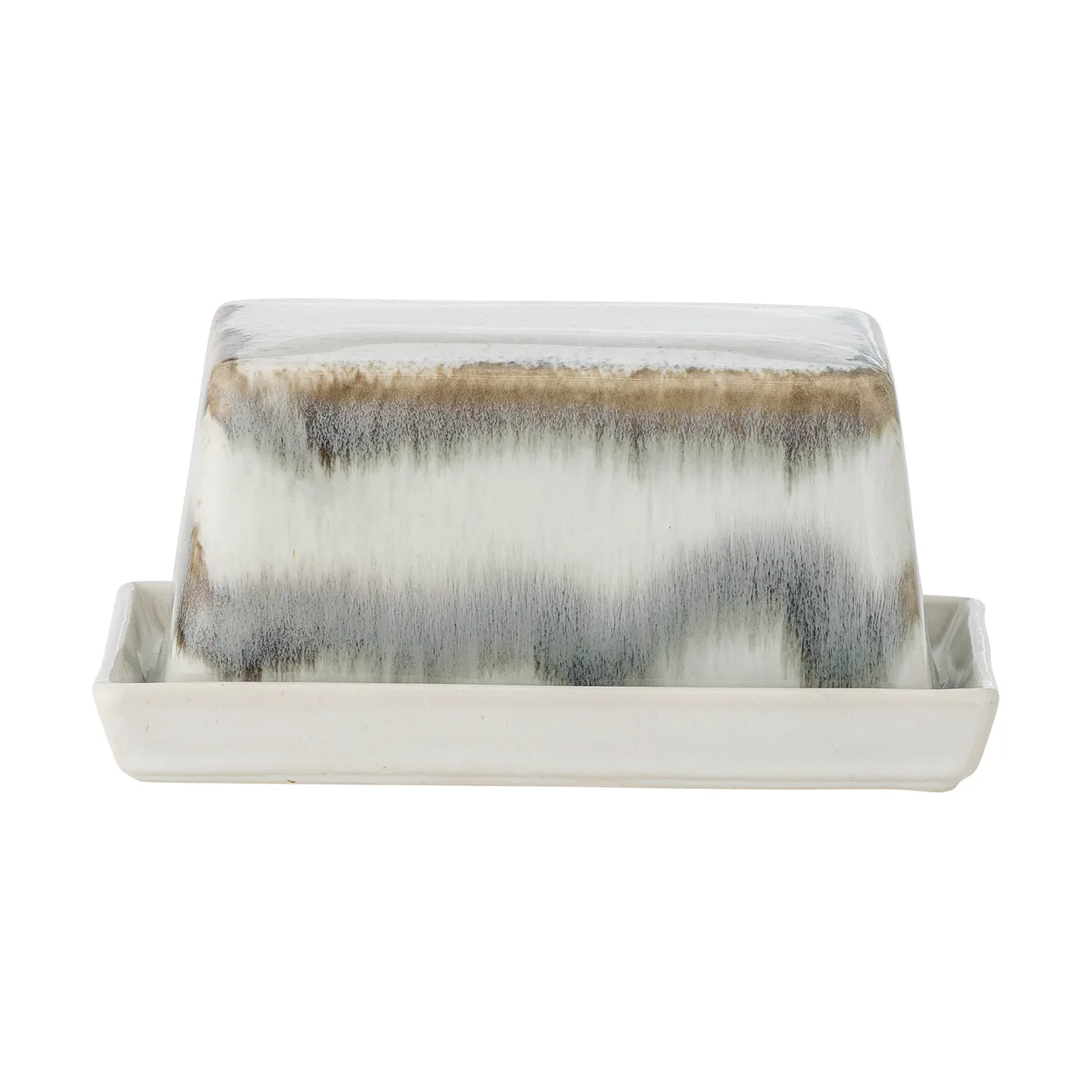 Bloomingville Paula smøræske 11,5x17,5 cm Grey