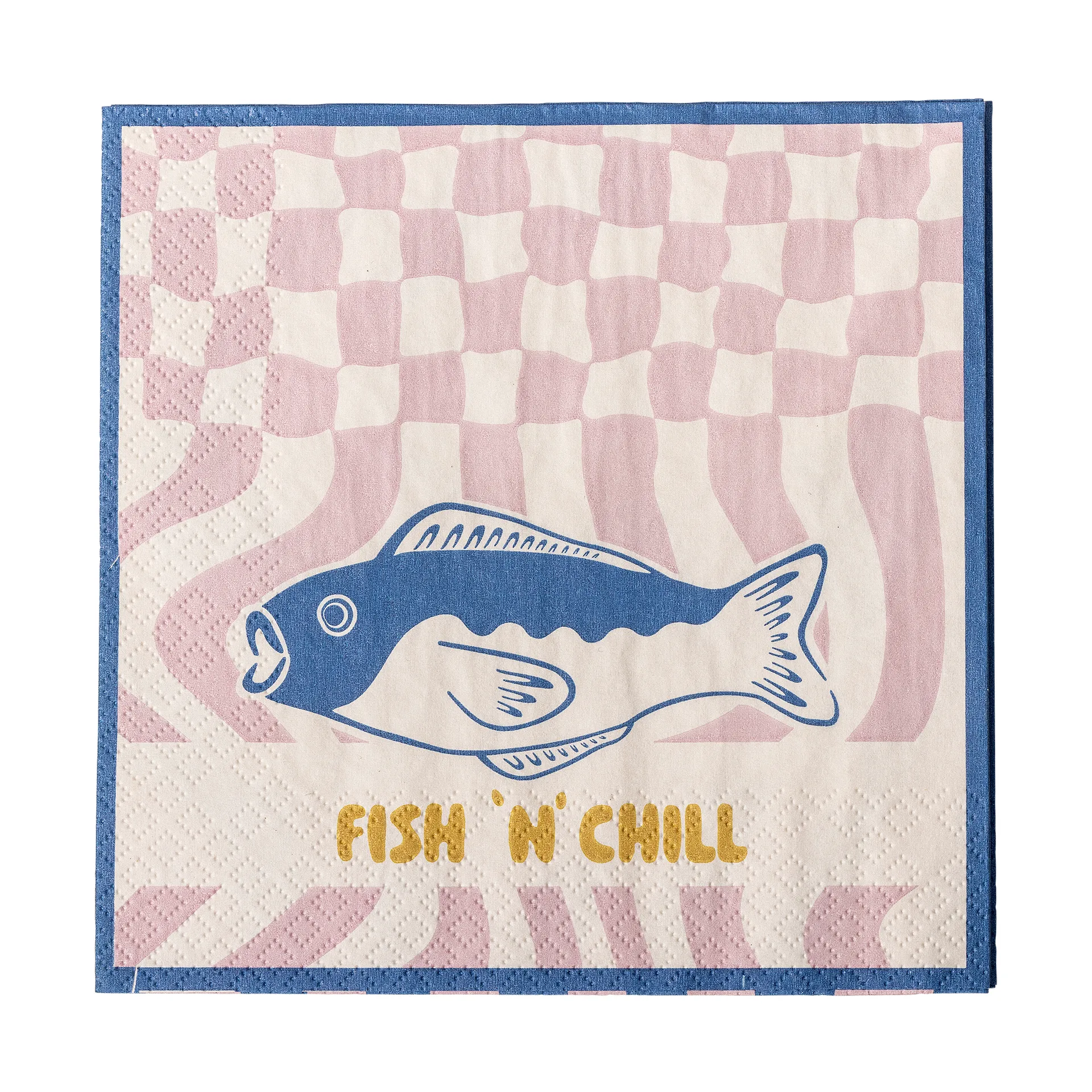 Remy papirsserviet 20 pak, Blå Bloomingville