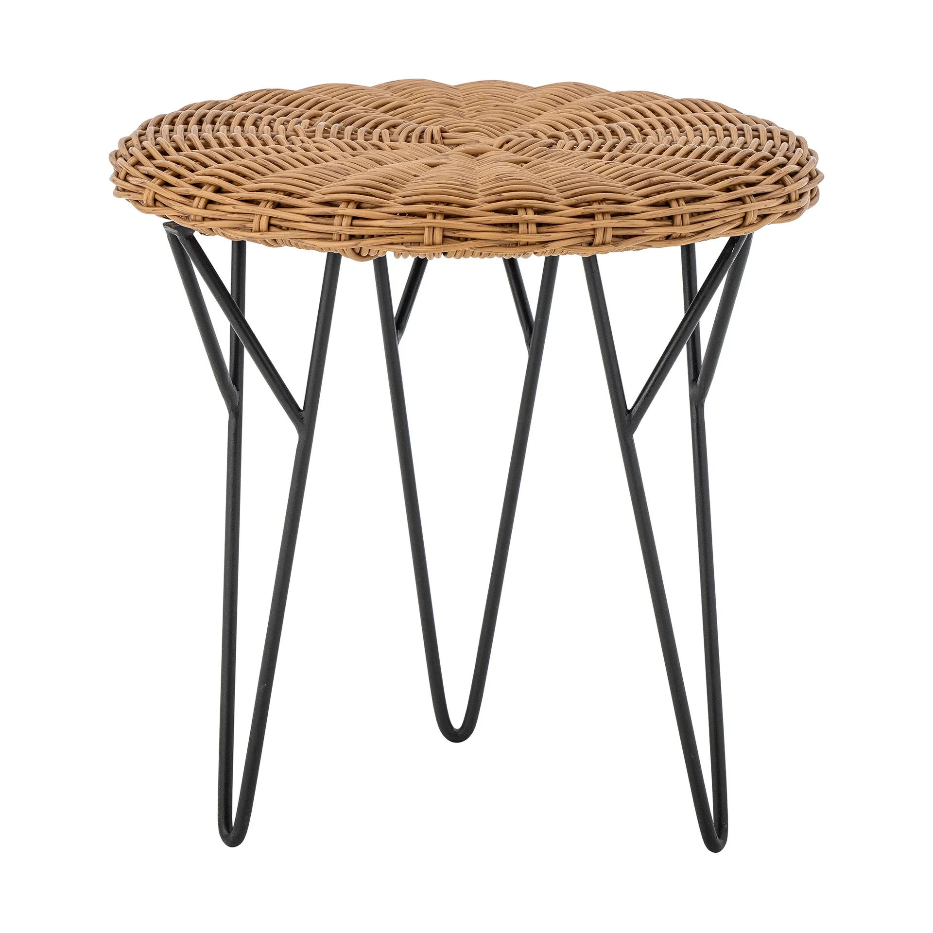 Roccas sofabord Ø46x46 cm, Brown Bloomingville
