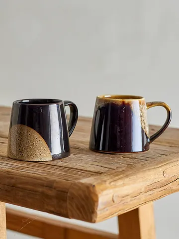 Rye krus - Brun, 2 dele - Bloomingville