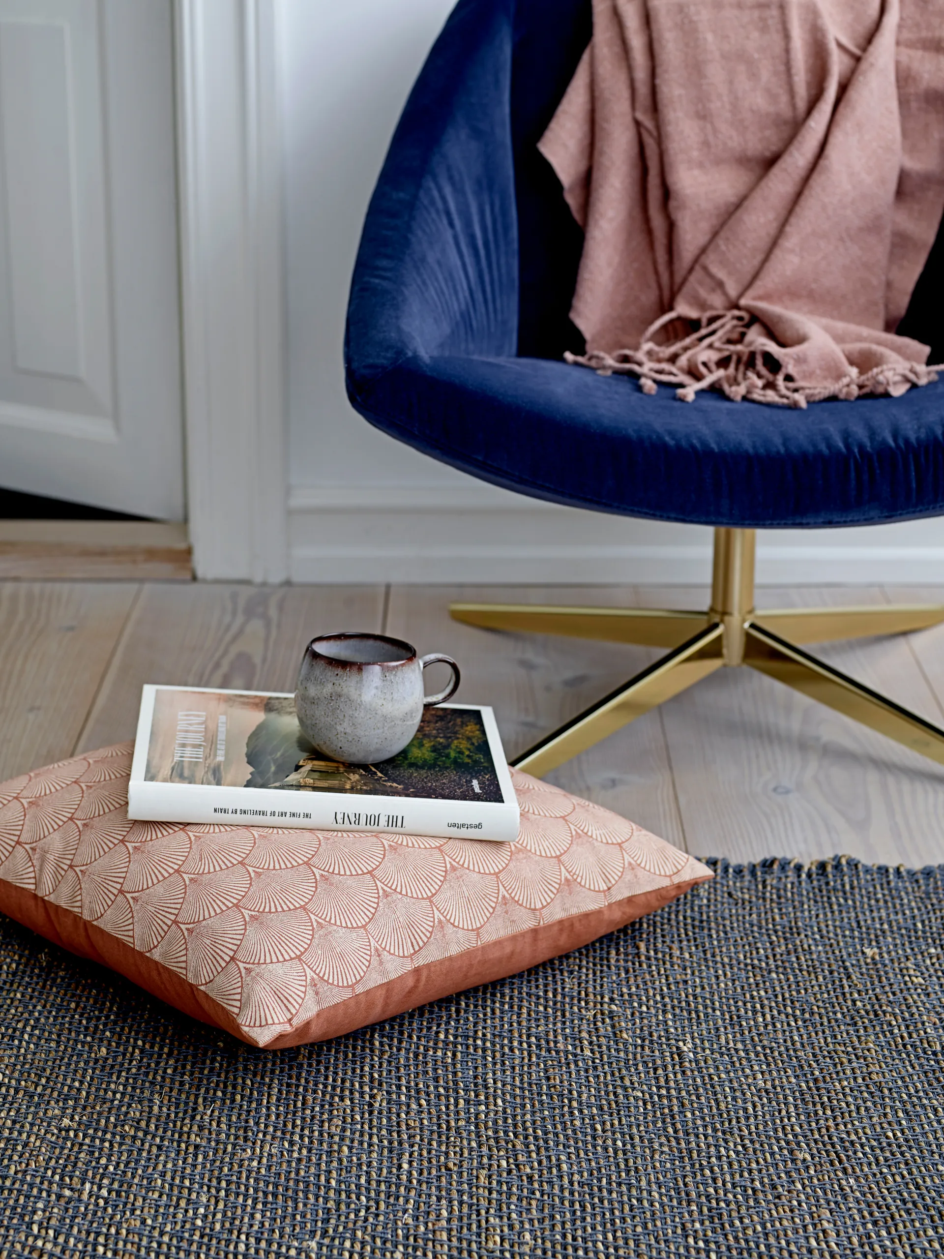 Sandrine krus 9,5 cm, lysegrå Bloomingville