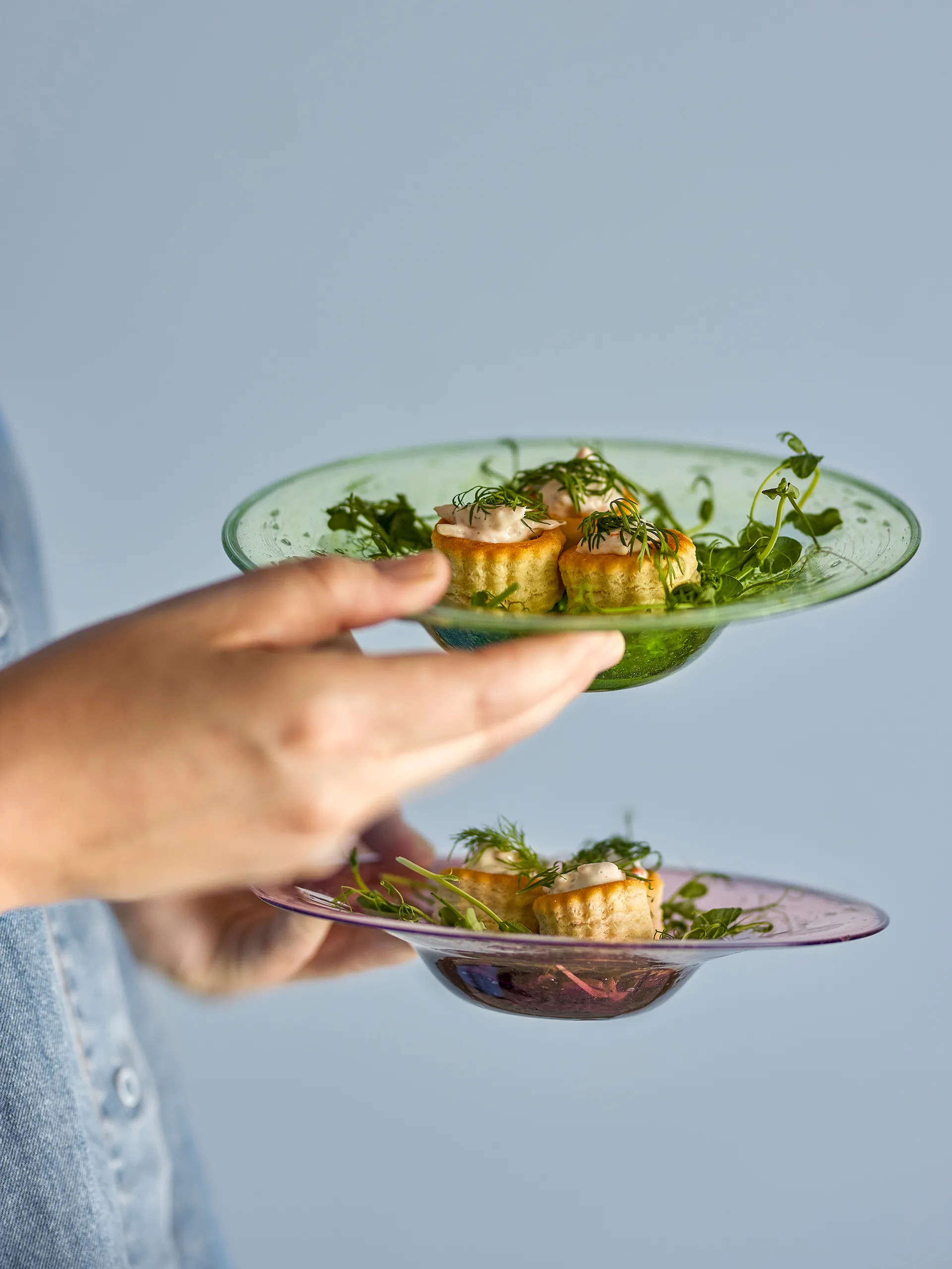 Sunil assiet 2 pak, Grøn Bloomingville