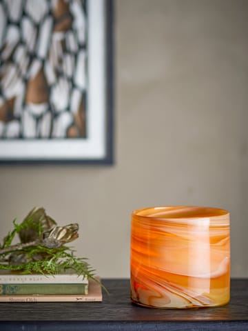 Sylas fyrfadsstage - Orange - Bloomingville