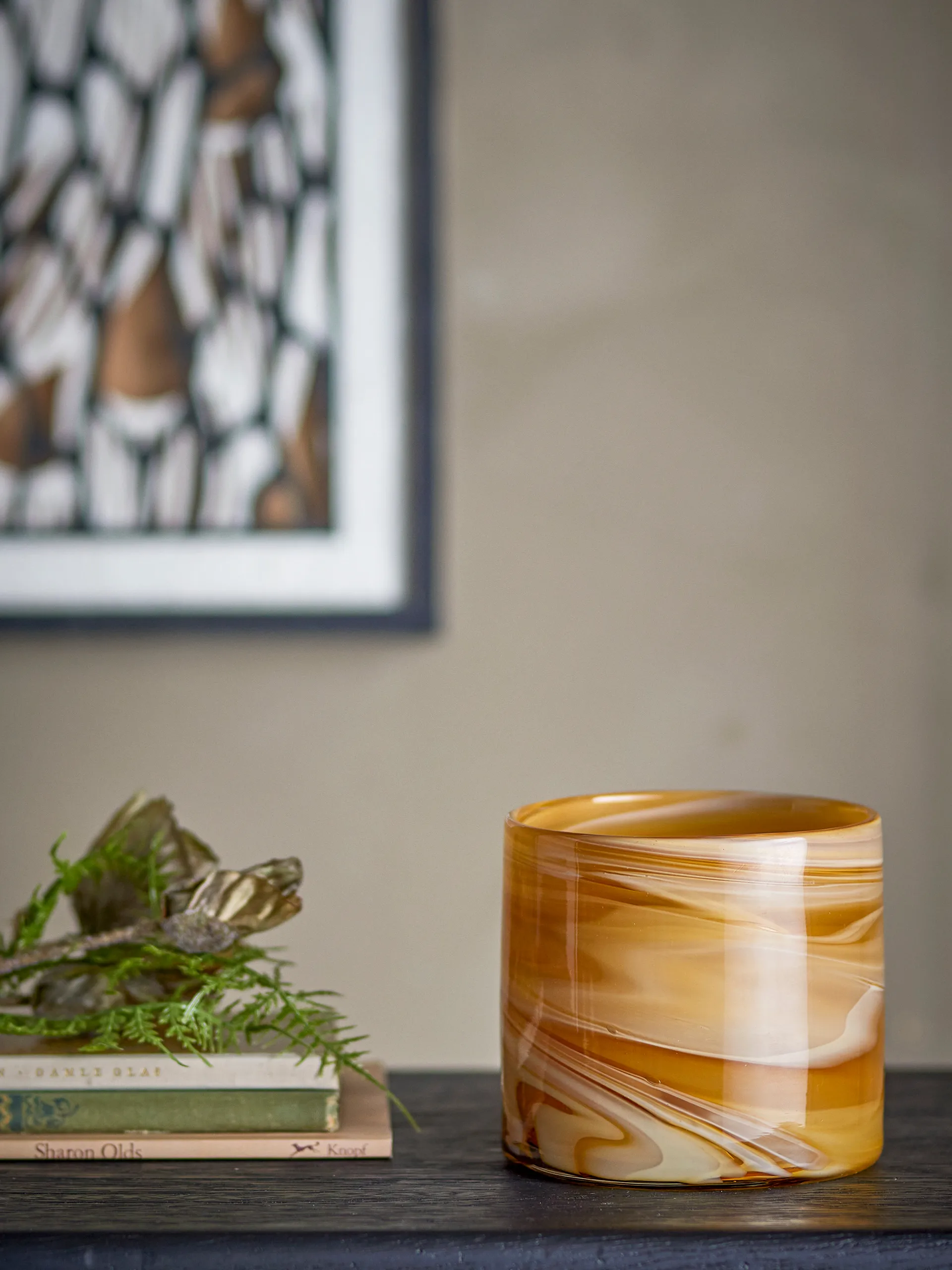 Sylas fyrfadsstage, Orange Bloomingville