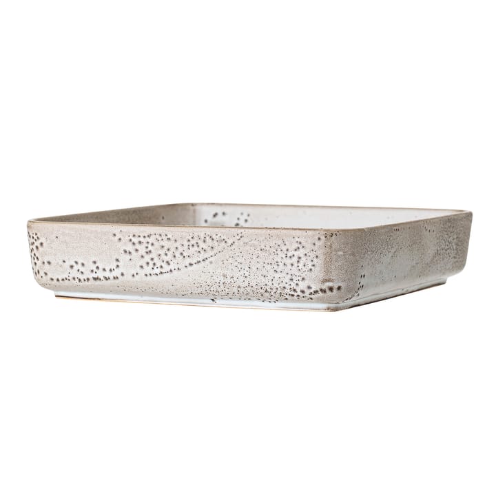 Thea serveringsfad stengods 25x25 cm, Grå Bloomingville