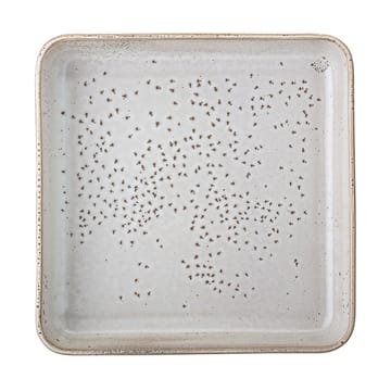 Thea serveringsfad stengods 25x25 cm - Grå - Bloomingville