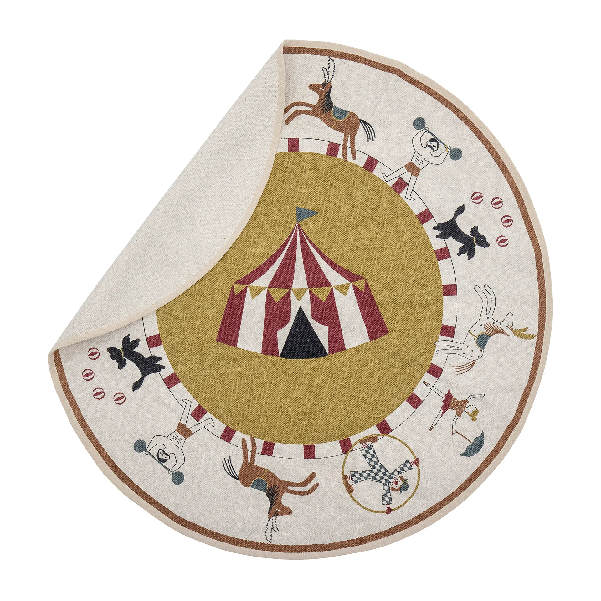 Ville tæppe Ø110 cm, Cirkus Bloomingville