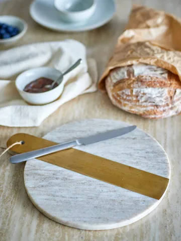 Villette skærebræt marmor 25x30,5 cm - Natur - Bloomingville