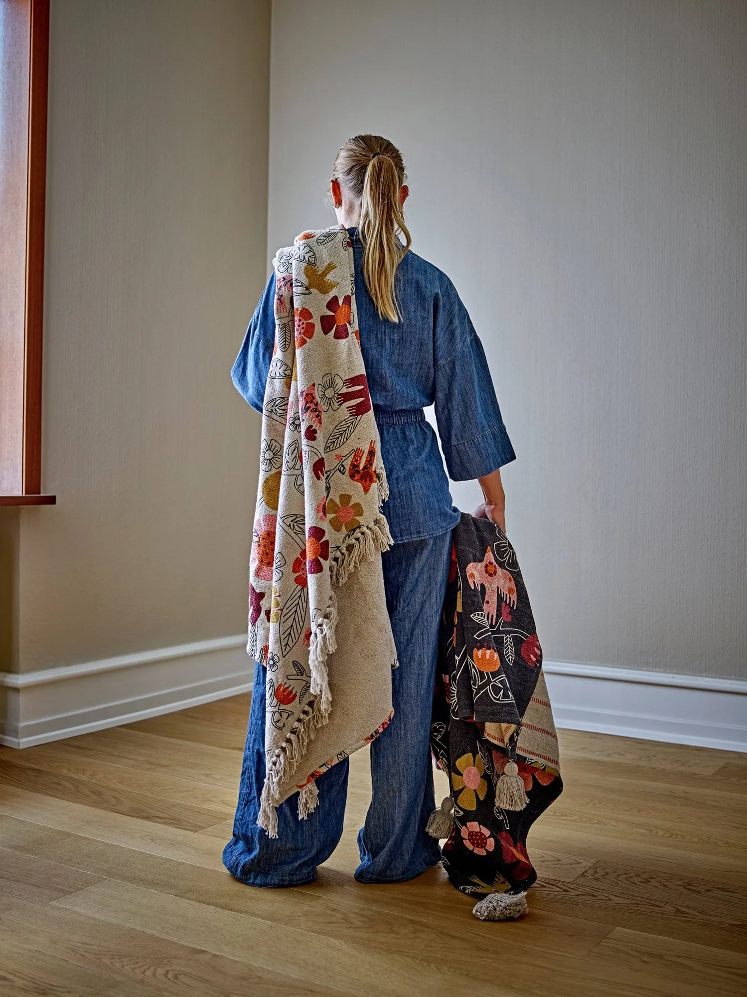 Vivielle plaid, Multi, 160x130 cm Bloomingville