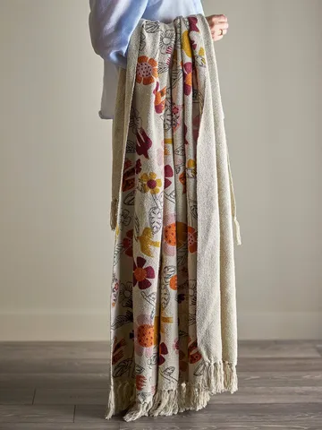 Vivielle plaid - Multi, 160x130 cm - Bloomingville