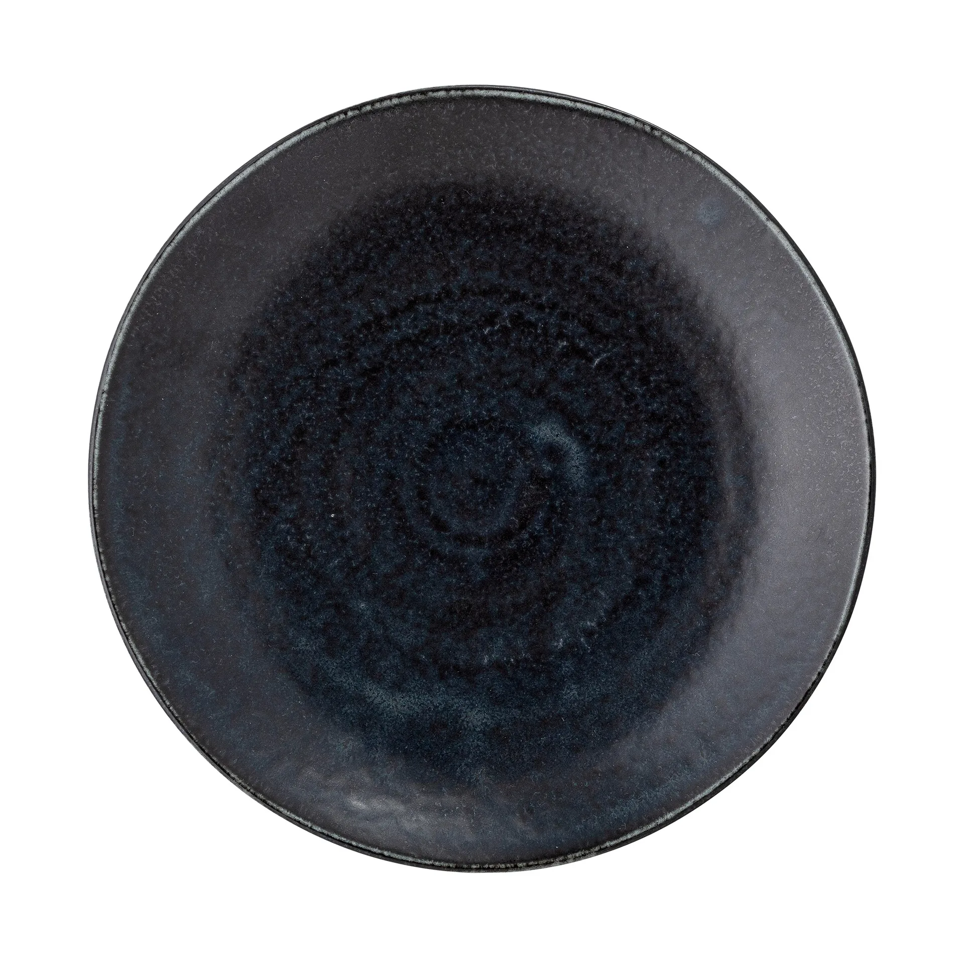 Yoko tallerken 24 cm 4-pak, Sort Bloomingville