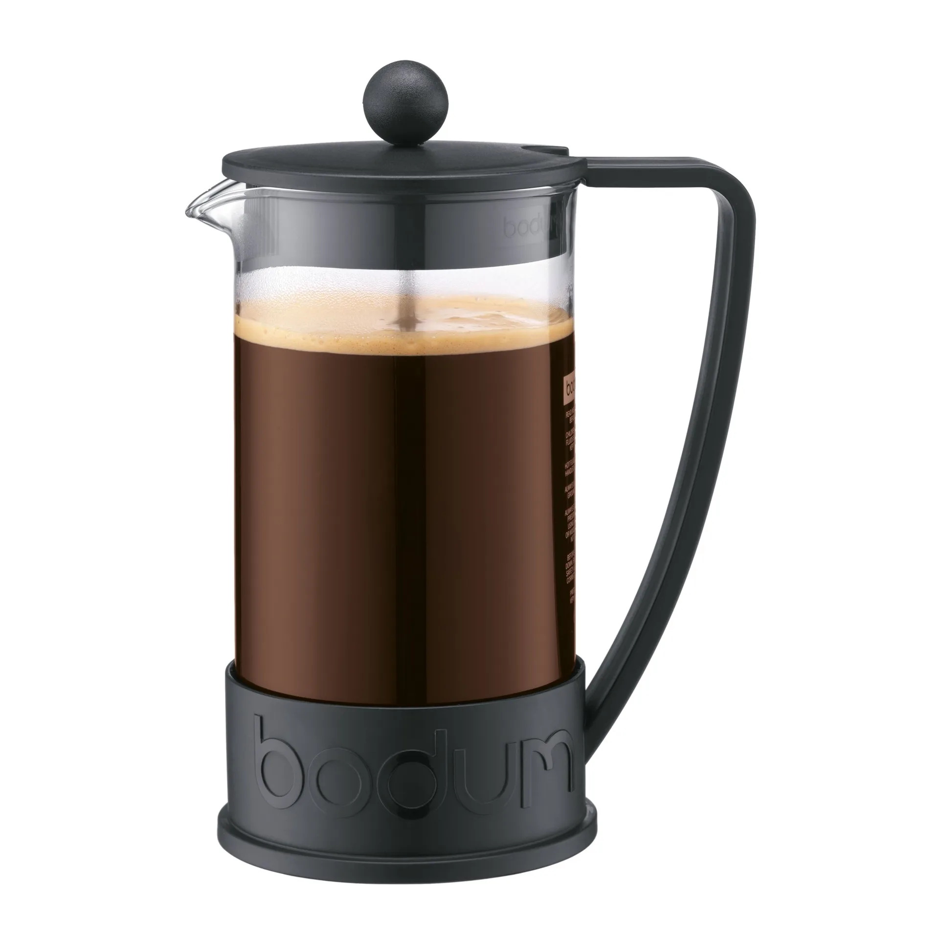 Brazil stempelkande sort, 8 kopper Bodum