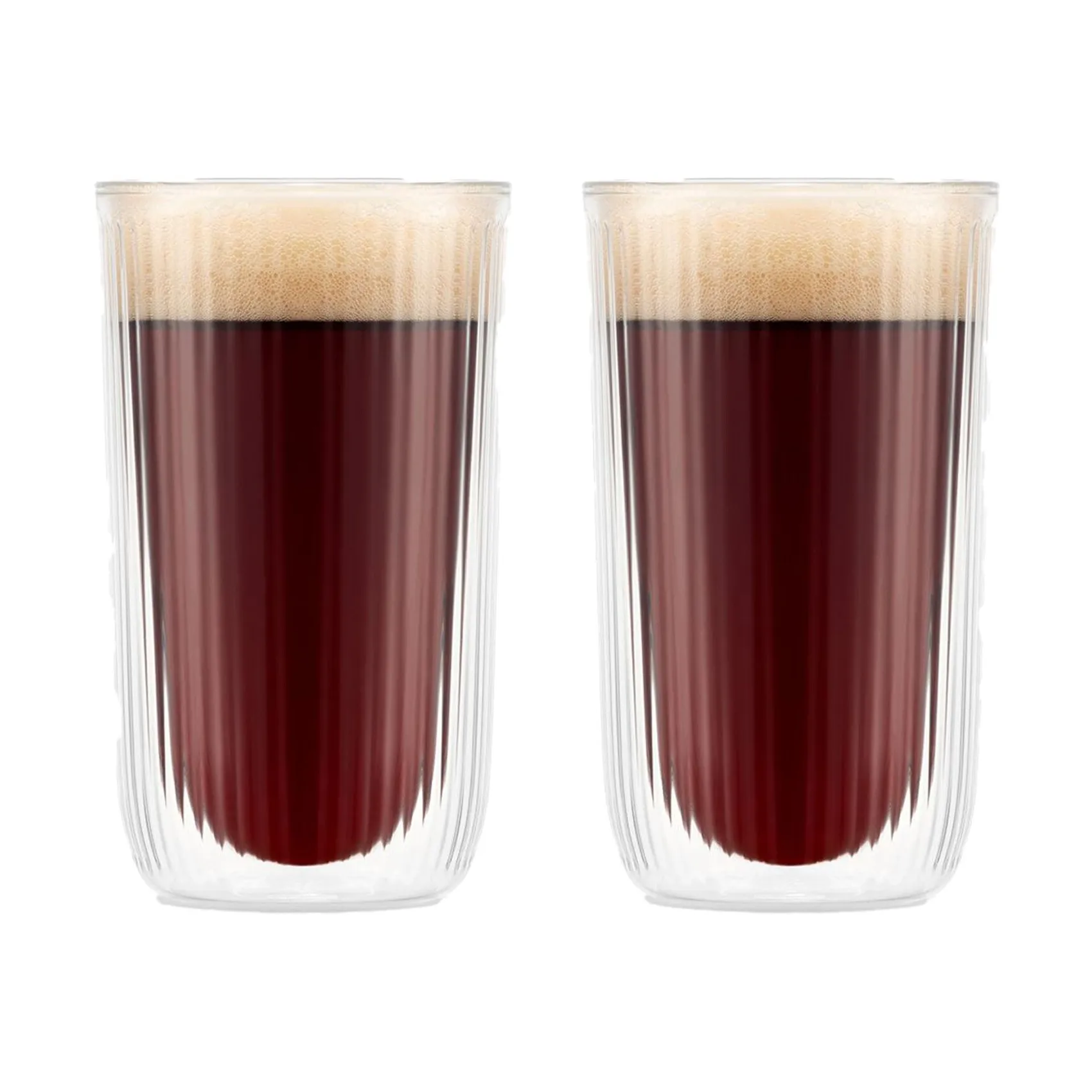 Douro dobbeltvægget ølglas 45 cl 2-pak, Klar Bodum