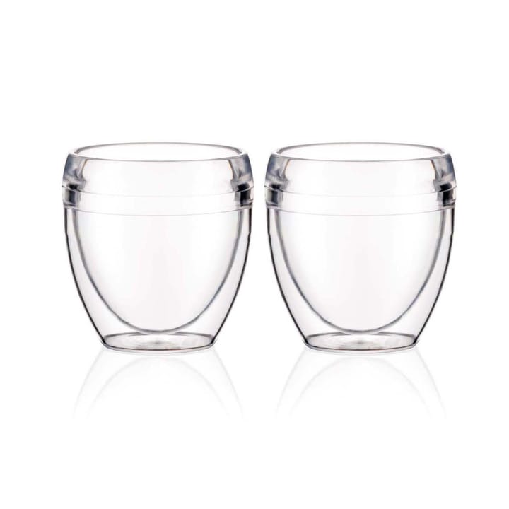 Pavina Outdoor dobbeltvægget glas 2-pak, 25 cl Bodum