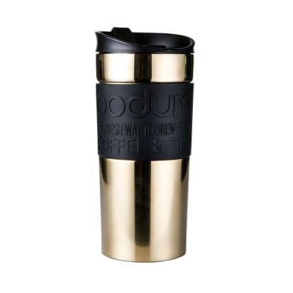 Travel mug to go-krus 35 cl, Gull metal Bodum
