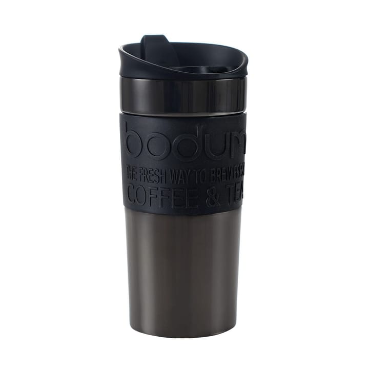 Travel mug to go-krus 35 cl, Gun metal Bodum