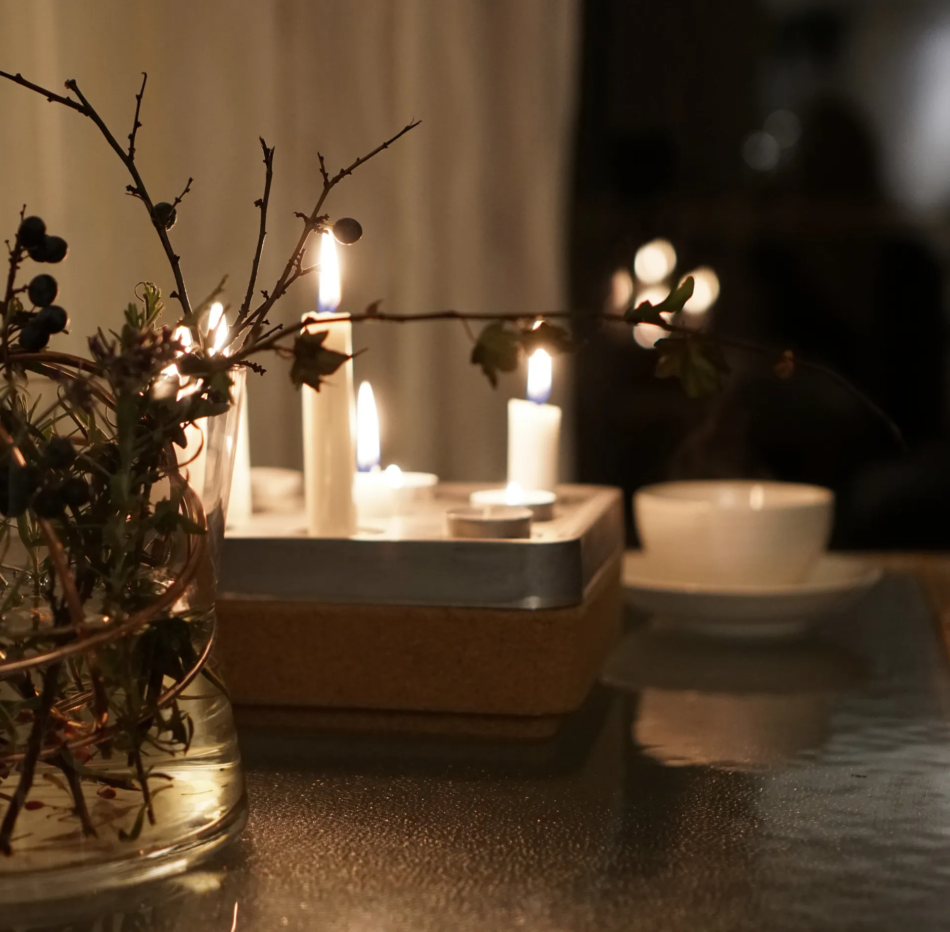 Stumpastaken lysestage, lille Born In Sweden