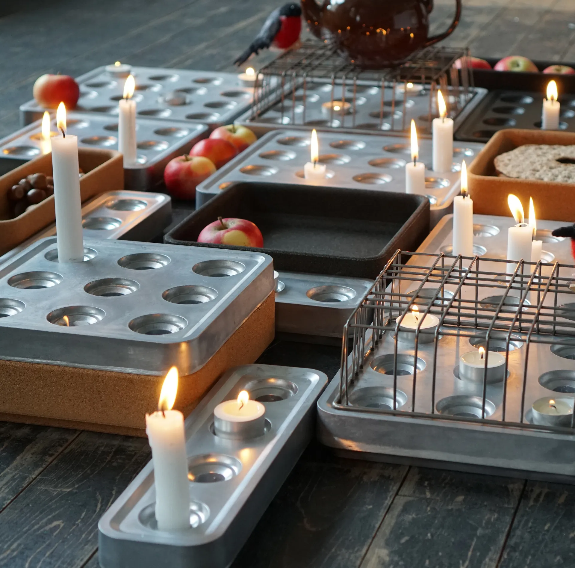 Stumpastaken lysestage, stor Born In Sweden