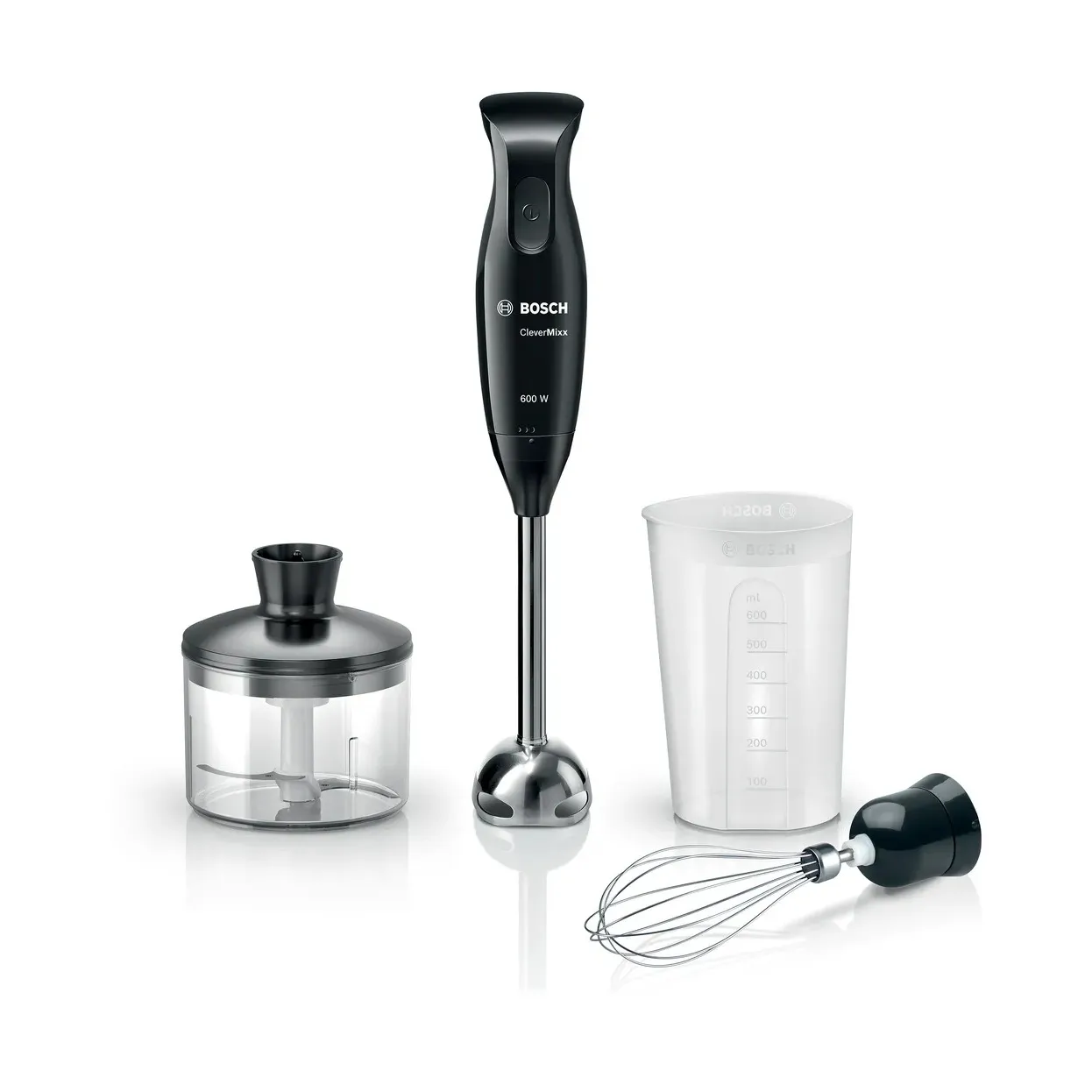 Bosch Bosch CleverMixx MSM2650B stavblender-sæt 600W Sort-antracit