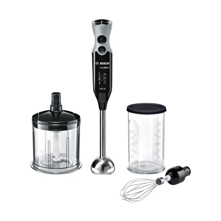 Bosch ErgoMixx MSM67160 stavblender sæt 750W - Sort-vinduesgrå - Bosch