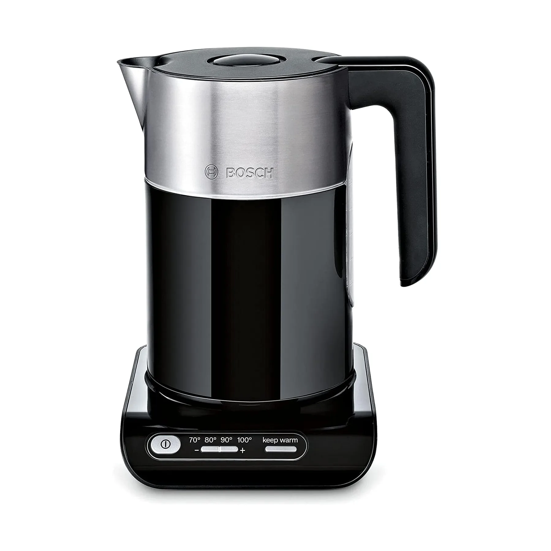 Bosch Styline TWK8613P elkedel med temperaturindstilling, 1,5 L Bosch
