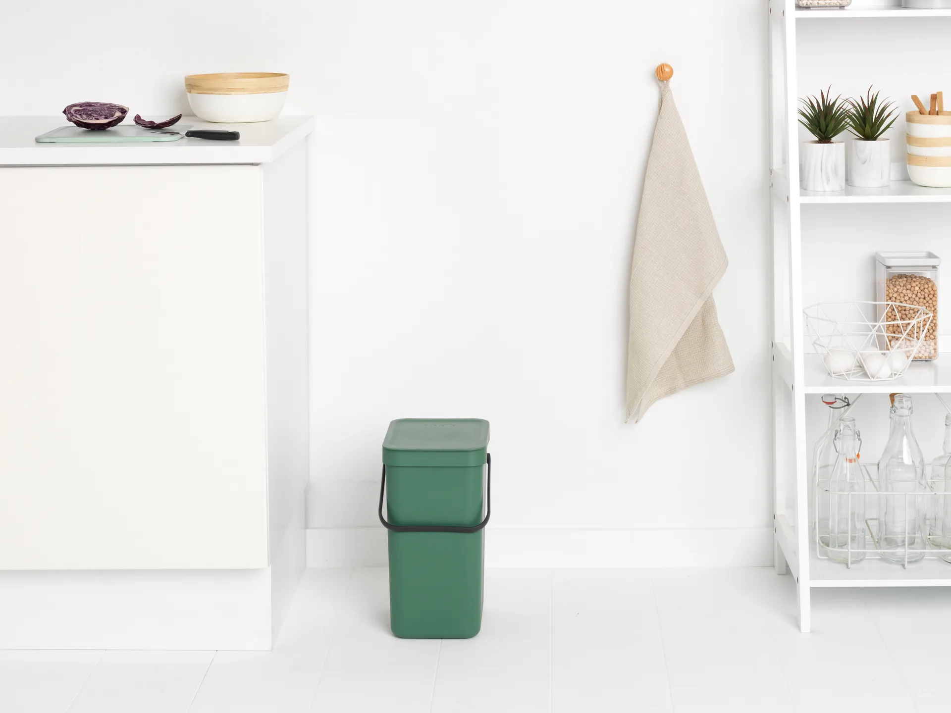 Affaldsspand Sort & Go 12 l, Fir Green Brabantia