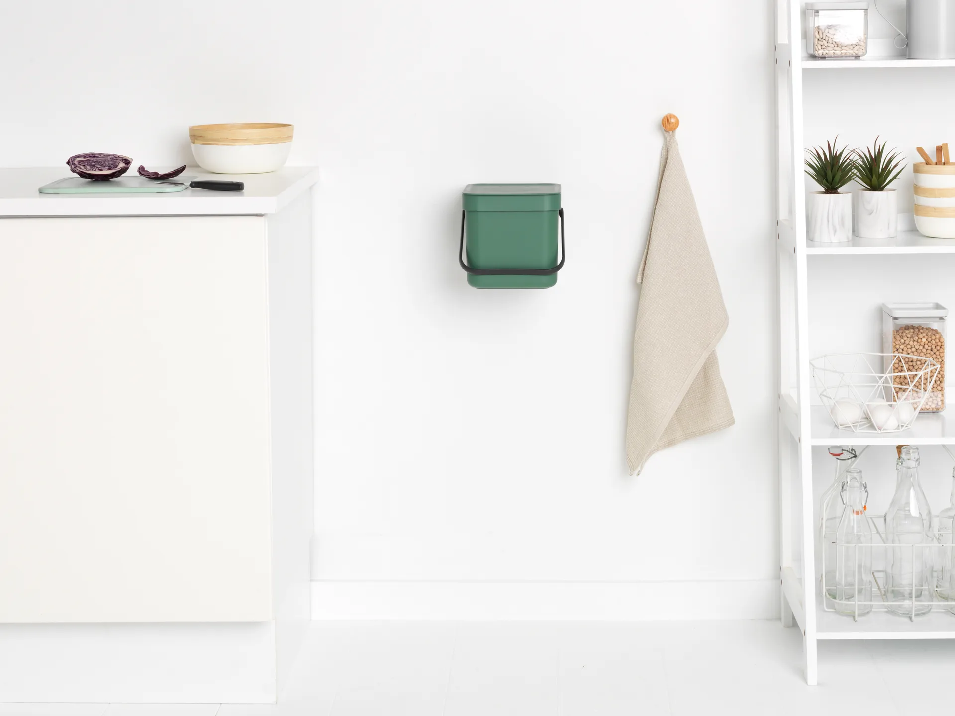 Affaldsspand Sort & Go 6 l, Fir Green Brabantia