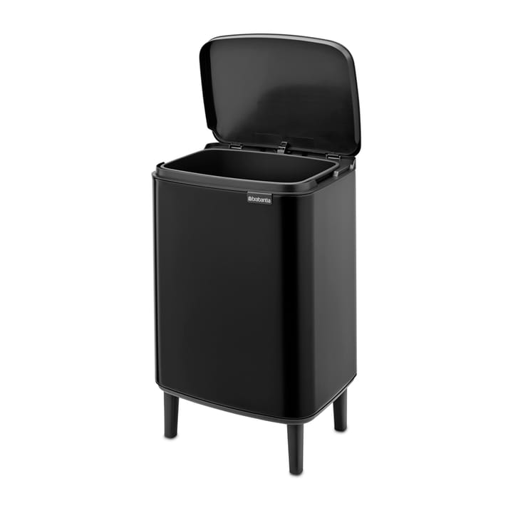 Bo affaldsspand høj 12 L, Mat sort Brabantia