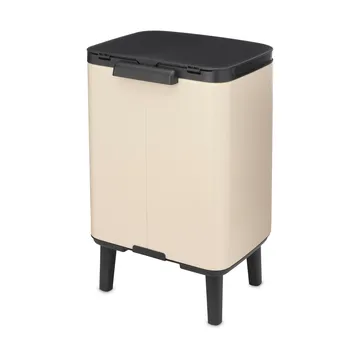 Bo affaldsspand høj 7 L - Soft Beige - Brabantia