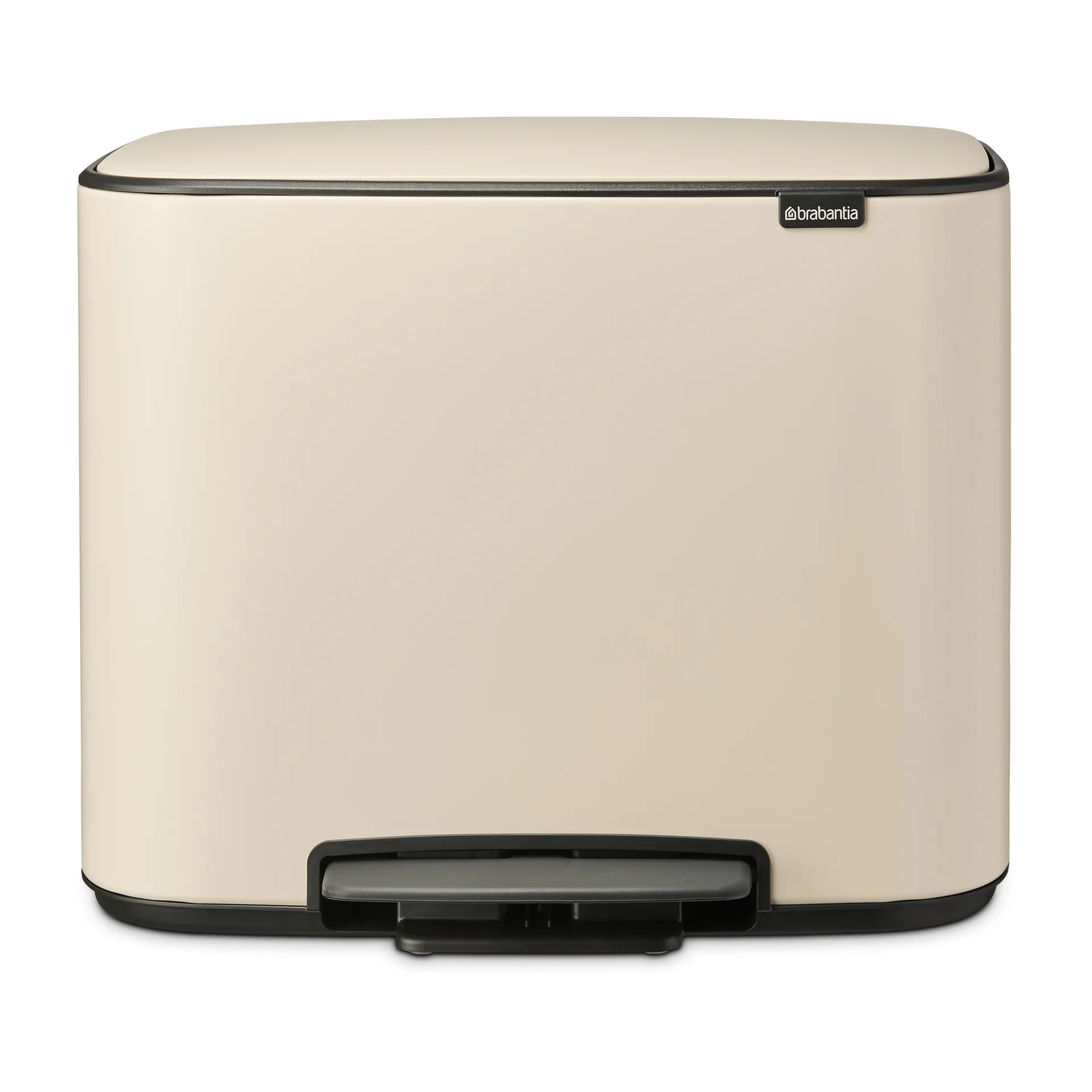 Bo pedalspand 11+23 l, Soft beige Brabantia
