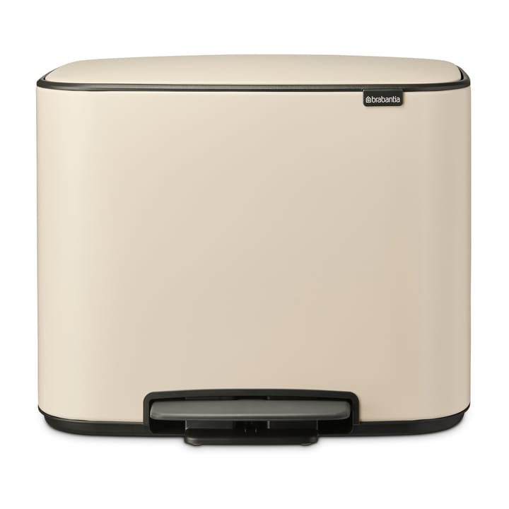 Bo pedalspand 11+23 l - Soft beige - Brabantia