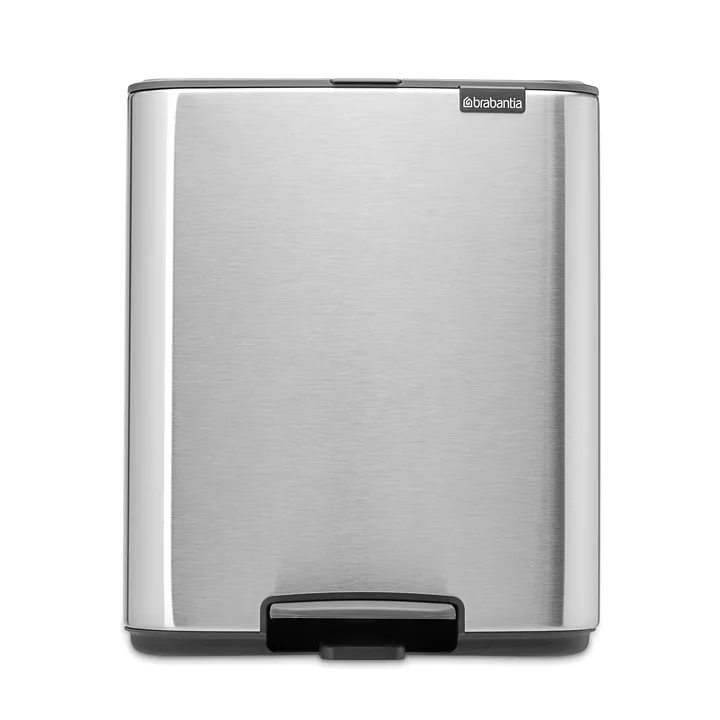 Bo pedalspand 12 l - Matt Steel Fingerprint Proof - Brabantia