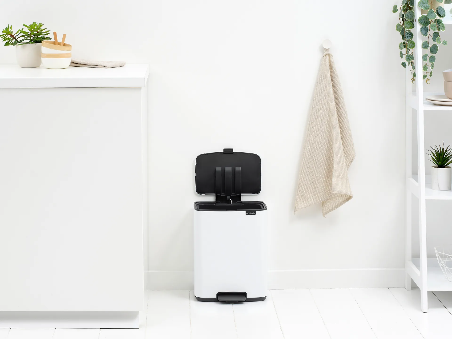 Bo pedalspand 12 l, White Brabantia