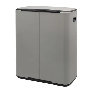 Bo pedalspand 2 x 30 L - Mineral concrete grey - Brabantia