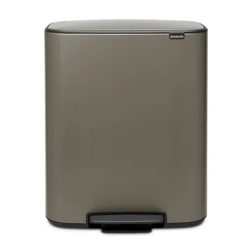 Bo pedalspand 2 x 30 L - Platin - Brabantia