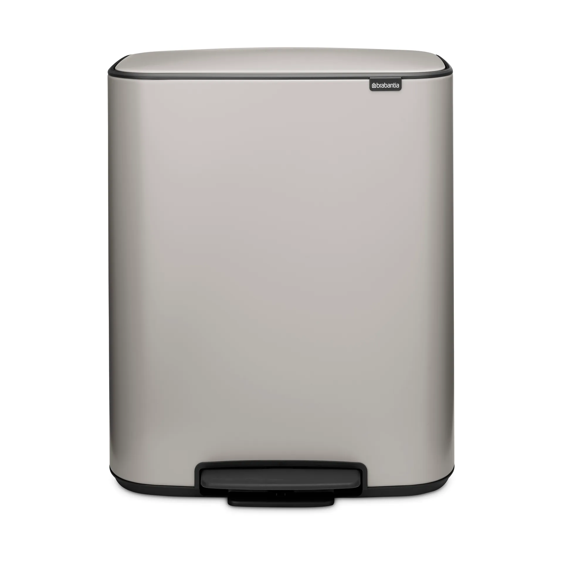 Brabantia Bo pedalspand 2 x 30 L Soft grey