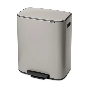 Bo pedalspand 2 x 30 L - Soft grey - Brabantia