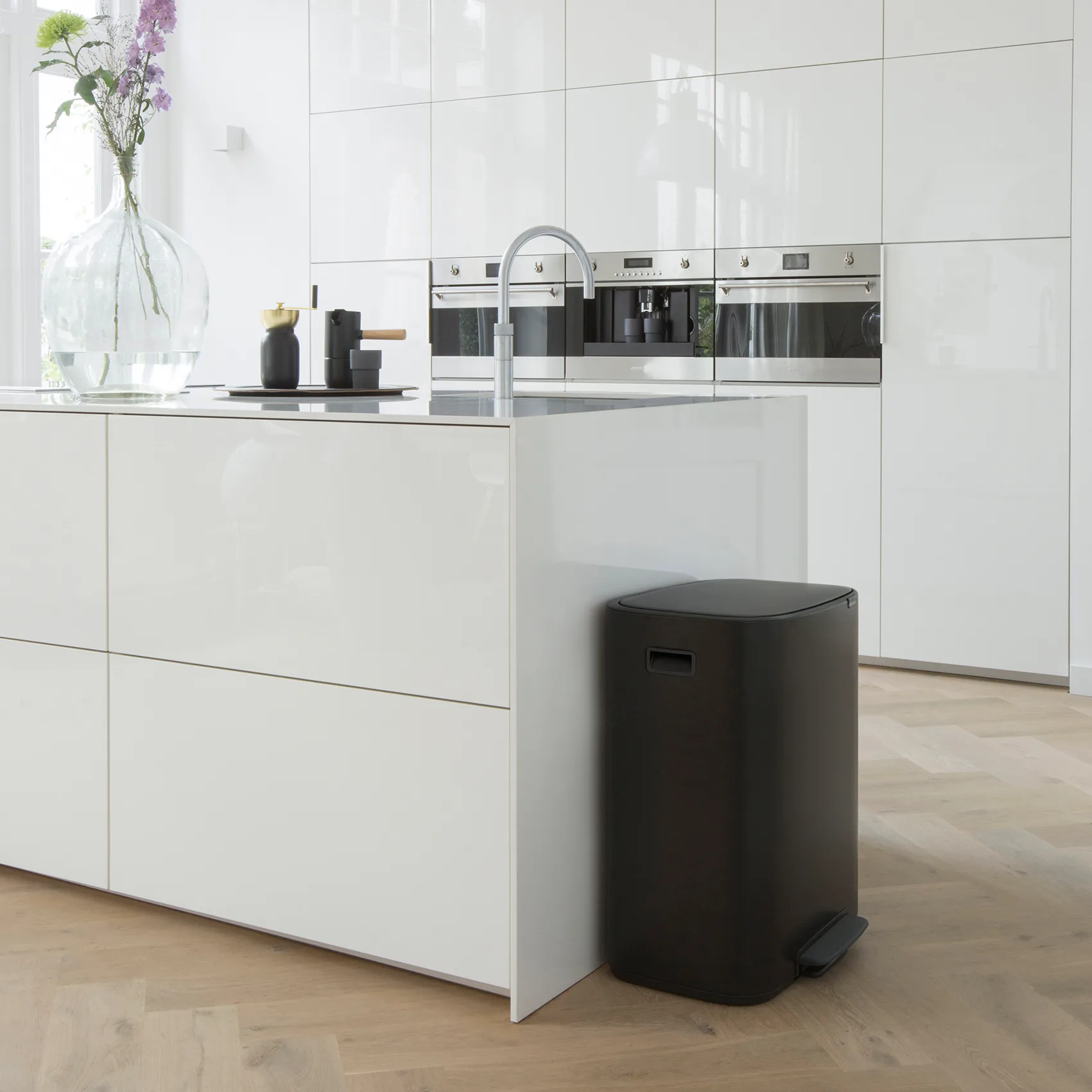 Bo pedalspand 2 x 30 L, Sort Brabantia