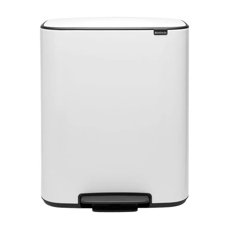 Bo pedalspand 2 x 30 L, White Brabantia