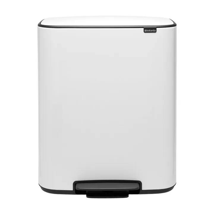 Bo pedalspand 2 x 30 L - White - Brabantia