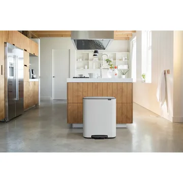 Bo pedalspand 2 x 30 L - White - Brabantia