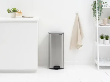 Bo pedalspand 30 l - Matt Steel Fingerprint Proof - Brabantia