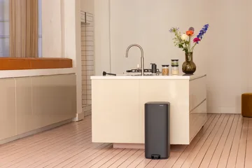 Bo pedalspand 30 l - Mineral Infinite Grey - Brabantia