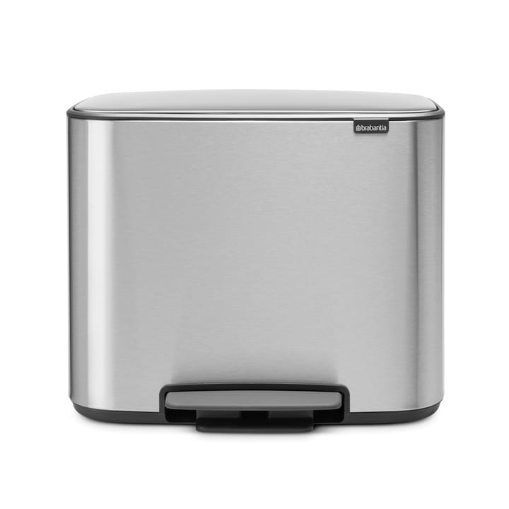 Bo pedalspand 36 l - mineral steel FFP - Brabantia