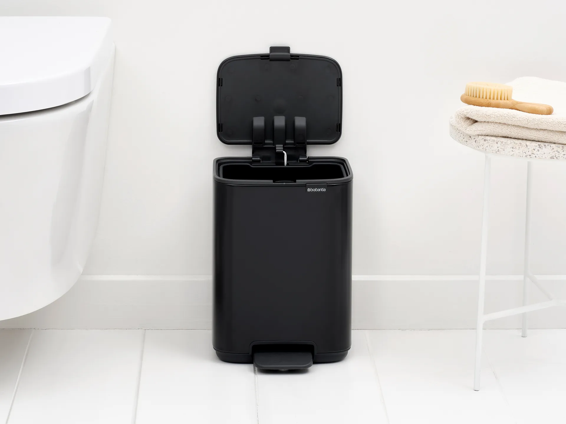 Bo pedalspand 4 l, Matt Black Brabantia