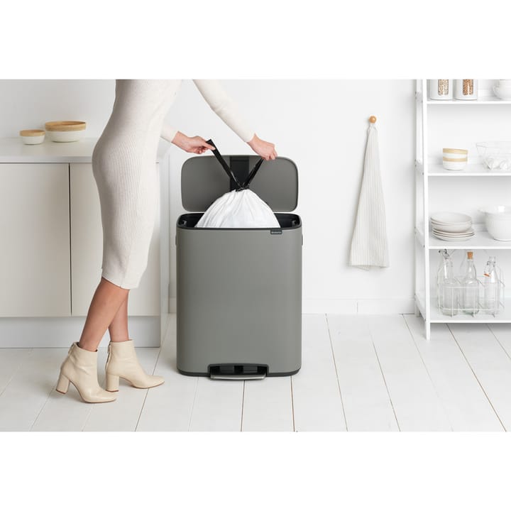 Bo pedalspand 60 L, Mineral concrete grey Brabantia