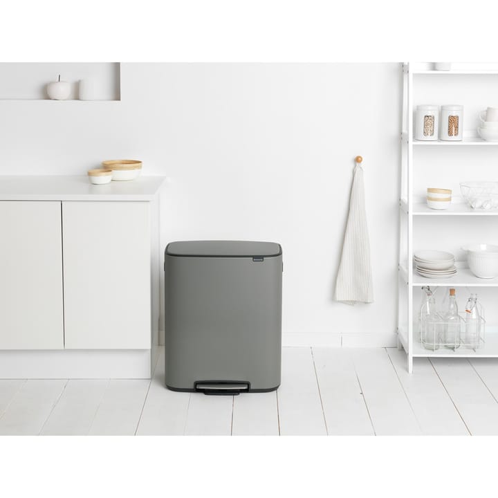 Bo pedalspand 60 L, Mineral concrete grey Brabantia