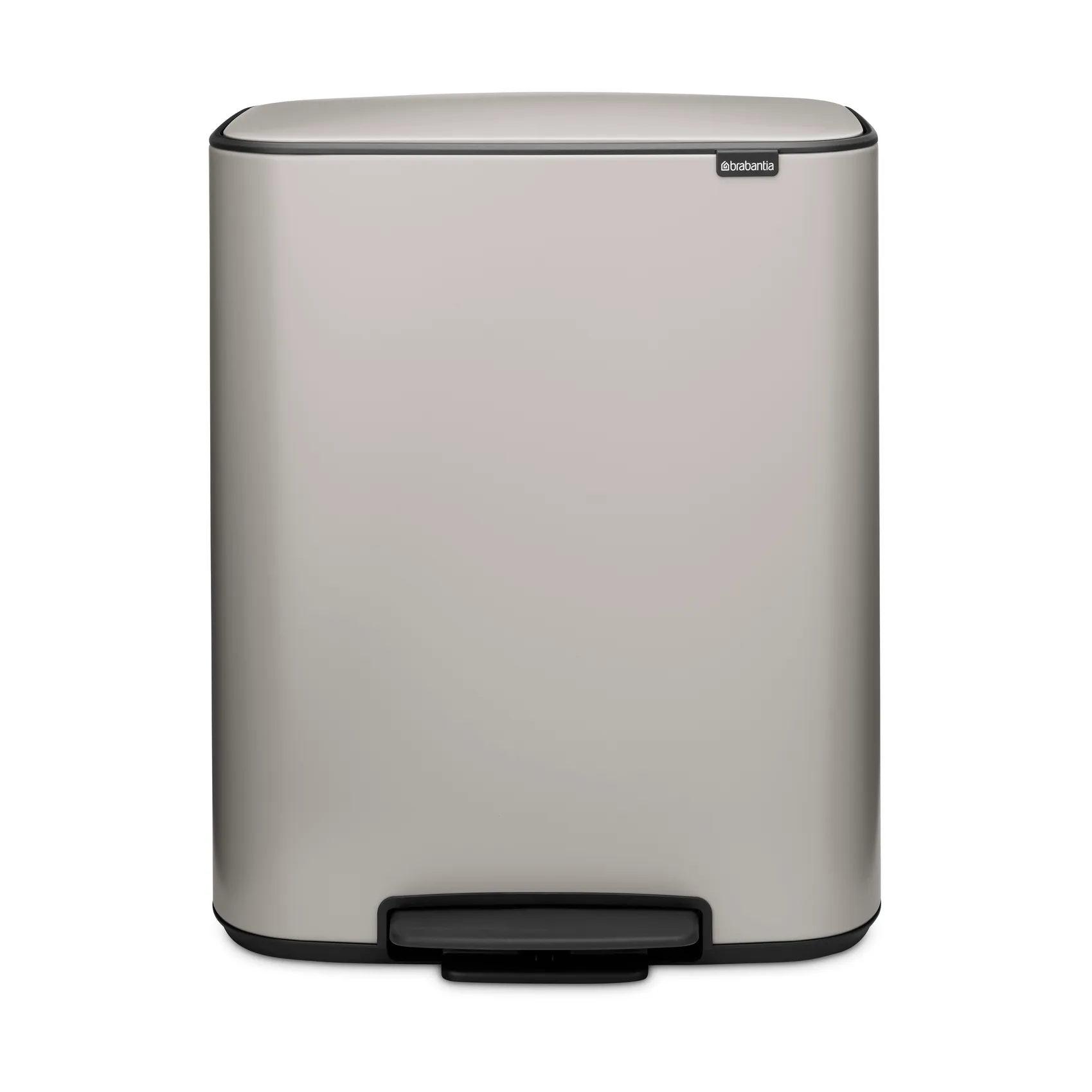 Brabantia Bo pedalspand 60 L Soft grey
