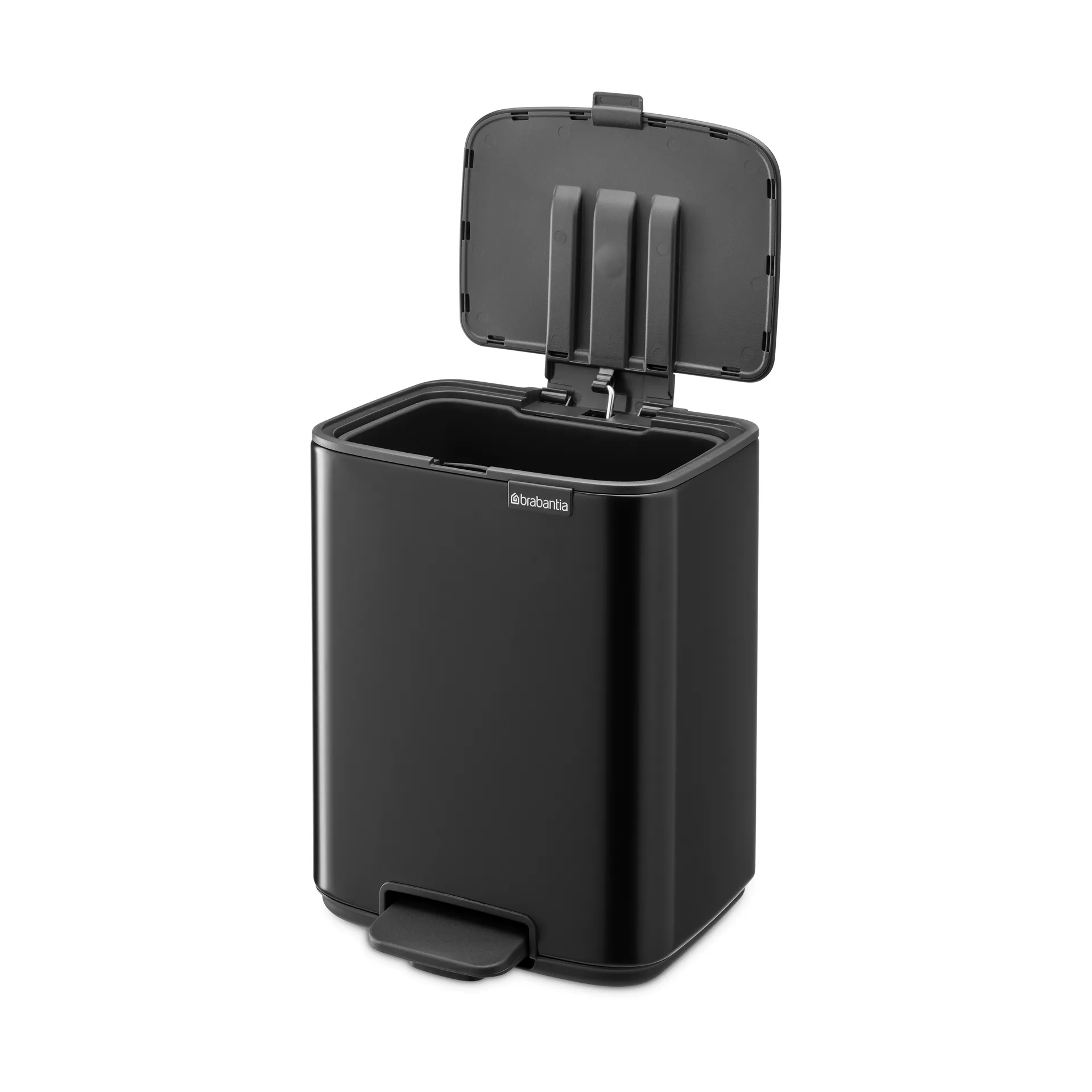 Bo pedalspand 7 l, Matt Black Brabantia